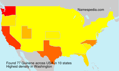 Surname Quinene in USA Surname Quinene in USA