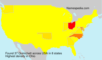 Surname Quinichett in USA Surname Quinichett in USA