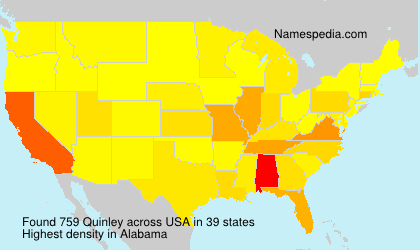 Surname Quinley in USA Surname Quinley in USA
