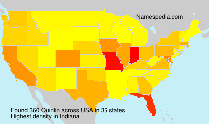 Surname Quinlin in USA Surname Quinlin in USA