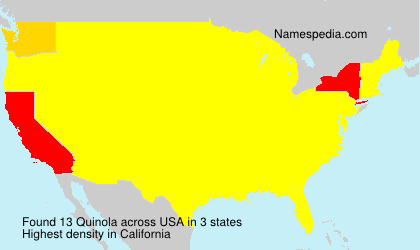 Surname Quinola in USA Surname Quinola in USA