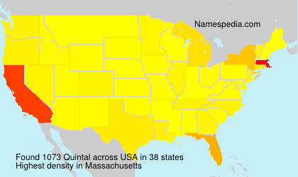 Surname Quintal in USA Surname Quintal in USA