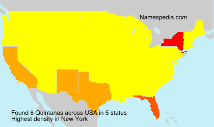 Surname Quintanas in USA Surname Quintanas in USA
