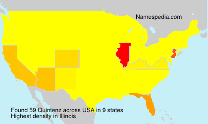Surname Quintenz in USA Surname Quintenz in USA