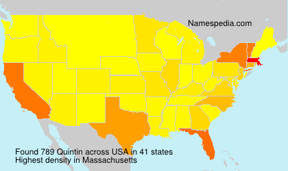 Surname Quintin in USA Surname Quintin in USA