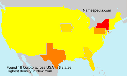 Surname Quioto in USA Surname Quioto in USA