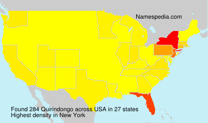 Surname Quirindongo in USA Surname Quirindongo in USA
