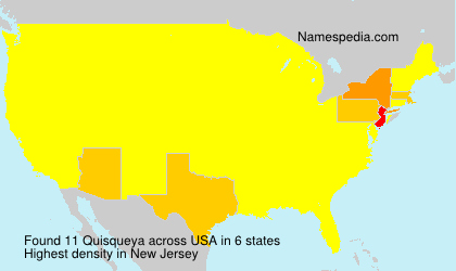 Surname Quisqueya in USA Surname Quisqueya in USA