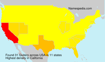 Surname Quitero in USA Surname Quitero in USA