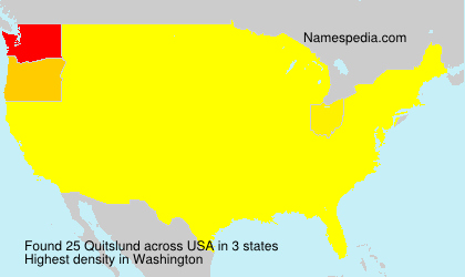 Surname Quitslund in USA Surname Quitslund in USA