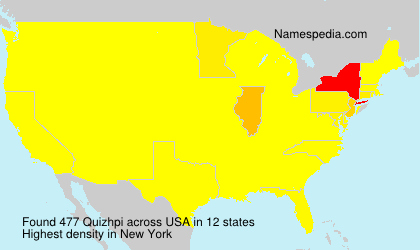 Surname Quizhpi in USA Surname Quizhpi in USA