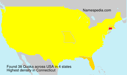 Surname Quoka in USA Surname Quoka in USA