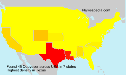 Surname Quoyeser in USA Surname Quoyeser in USA