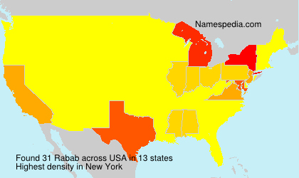 Surname Rabab in USA Surname Rabab in USA