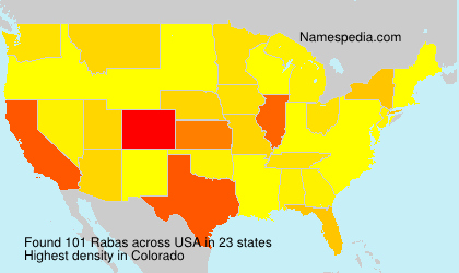 Surname Rabas in USA Surname Rabas in USA