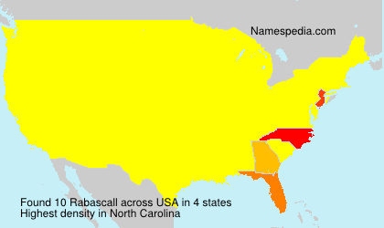 Surname Rabascall in USA Surname Rabascall in USA