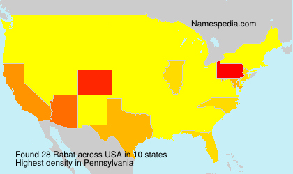Surname Rabat in USA Surname Rabat in USA