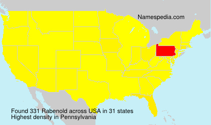 Surname Rabenold in USA Surname Rabenold in USA