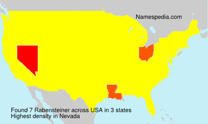 Surname Rabensteiner in USA Surname Rabensteiner in USA