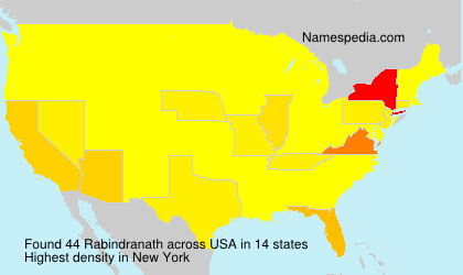 Surname Rabindranath in USA Surname Rabindranath in USA