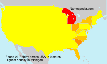 Surname Rabley in USA Surname Rabley in USA