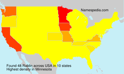 Surname Rablin in USA Surname Rablin in USA