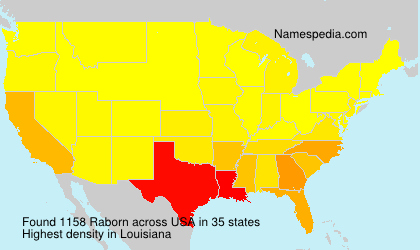 Surname Raborn in USA Surname Raborn in USA