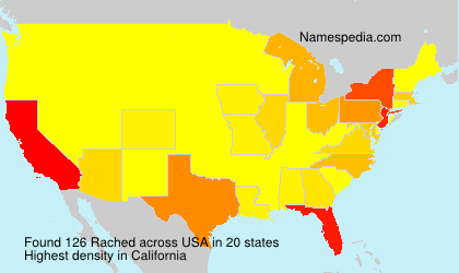 Surname Rached in USA Surname Rached in USA