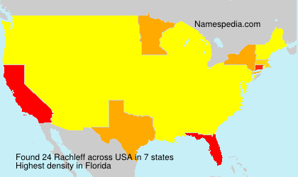Surname Rachleff in USA Surname Rachleff in USA