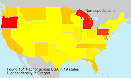 Surname Rachor in USA Surname Rachor in USA
