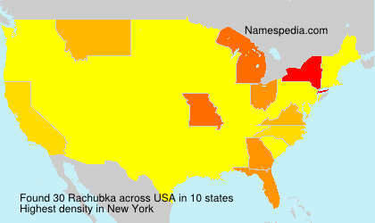Surname Rachubka in USA Surname Rachubka in USA