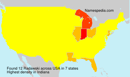 Surname Radawski in USA Surname Radawski in USA