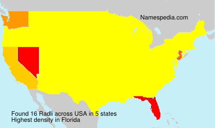 Surname Radli in USA Surname Radli in USA