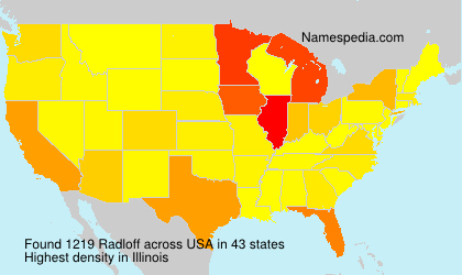 Surname Radloff in USA Surname Radloff in USA