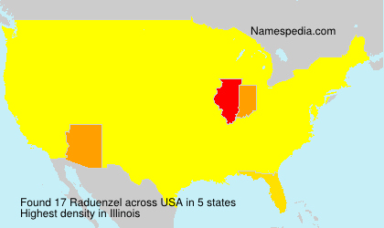 Surname Raduenzel in USA Surname Raduenzel in USA