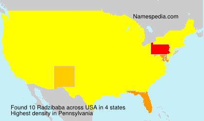Surname Radzibaba in USA Surname Radzibaba in USA