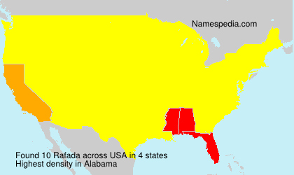 Surname Rafada in USA Surname Rafada in USA