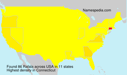 Surname Rafala in USA Surname Rafala in USA