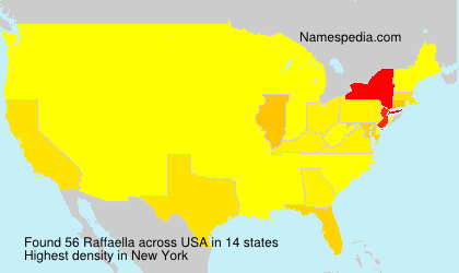Surname Raffaella in USA Surname Raffaella in USA
