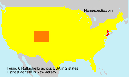 Surname Raffaghello in USA Surname Raffaghello in USA