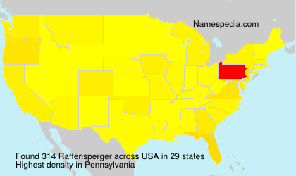 Surname Raffensperger in USA Surname Raffensperger in USA
