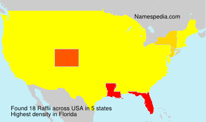 Surname Raffii in USA Surname Raffii in USA
