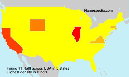 Surname Raffl in USA Surname Raffl in USA