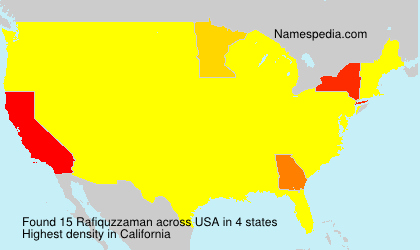 Surname Rafiquzzaman in USA Surname Rafiquzzaman in USA