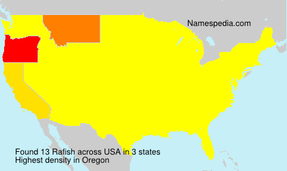 Surname Rafish in USA Surname Rafish in USA