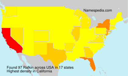 Surname Rafkin in USA Surname Rafkin in USA