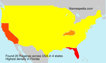 Surname Raganas in USA Surname Raganas in USA