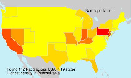 Surname Ragg in USA Surname Ragg in USA