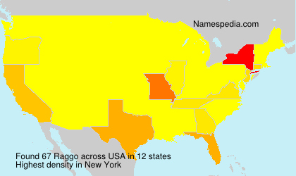 Surname Raggo in USA Surname Raggo in USA