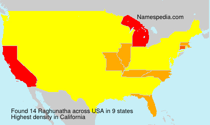 Surname Raghunatha in USA Surname Raghunatha in USA